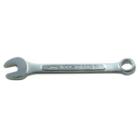 K-Tool International Combination Wrench, 12 pt., 15 deg., 8mm KTI-41608
